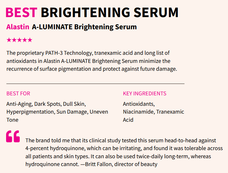 best brightening serum