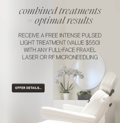 free ipl with laser rf microneedling